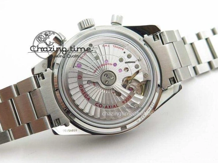 0518 Speedmaster ’57 SS Chrono AXF Best Edition Blue Dial on SS Bracelet A7750 (Free Leather Strap) StreetReady 8281